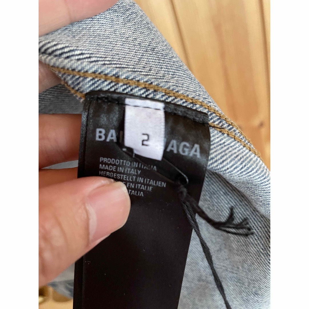 Balenciaga(バレンシアガ)のBTSメンバー着用。マッチズファッション購入！　バレンシアガデニムジャケット メンズのジャケット/アウター(Gジャン/デニムジャケット)の商品写真