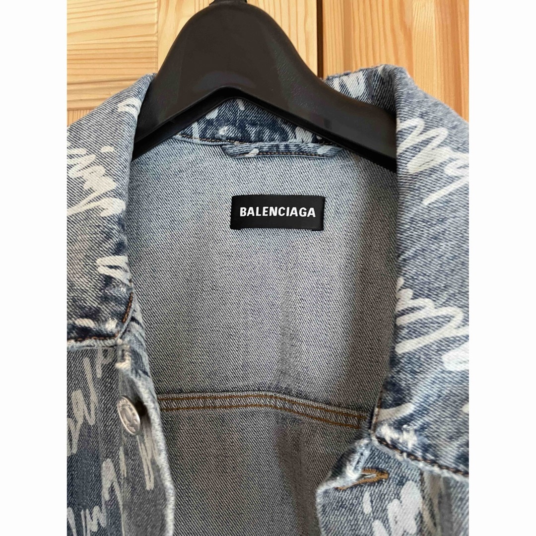 Balenciaga(バレンシアガ)のBTSメンバー着用。マッチズファッション購入！　バレンシアガデニムジャケット メンズのジャケット/アウター(Gジャン/デニムジャケット)の商品写真