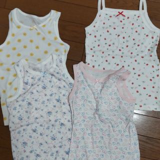 コンビミニ(Combi mini)のコンビミニ　女のコ用　肌着　120サイズ　4枚セット(下着)