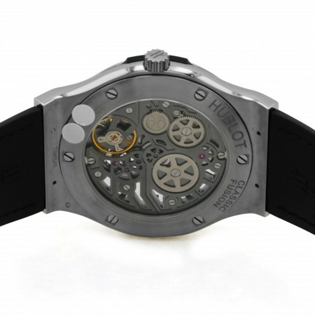 ウブロ HUBLOT クラシックフュージョン クラシコ ウルトラシン チタニウム ジュエリー 515.NX.0170.LR.0904 グレー文字盤 中古 腕時計 メンズ メンズの時計(腕時計(アナログ))の商品写真