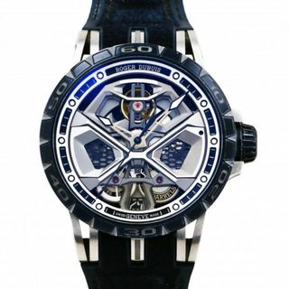 ロジェ・デュブイ ROGER DUBUIS エクスカリバー ウラカン ジャパンリミテッド 日本限定88本 RDDBEX0803 シルバー文字盤 中古 腕時計 メンズ(腕時計(アナログ))