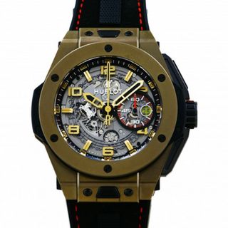 ウブロ HUBLOT ビッグバン 401.MX.0123.VR グレー文字盤 中古 腕時計 メンズ(腕時計(アナログ))