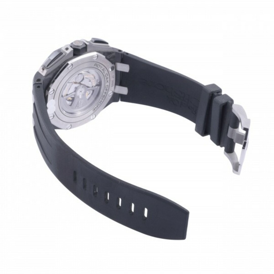 オーデマ・ピゲ AUDEMARS PIGUET ロイヤルオークオフショア クロノグラフ フォージドカーボン 26400AU.OO.A002CA.01 ブラック文字盤 中古 腕時計 メンズ メンズの時計(腕時計(アナログ))の商品写真