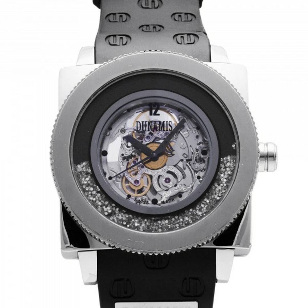 メンズデュナミス DUNAMIS ヒュブリス HUS-S1 シルバー文字盤  腕時計 メンズ