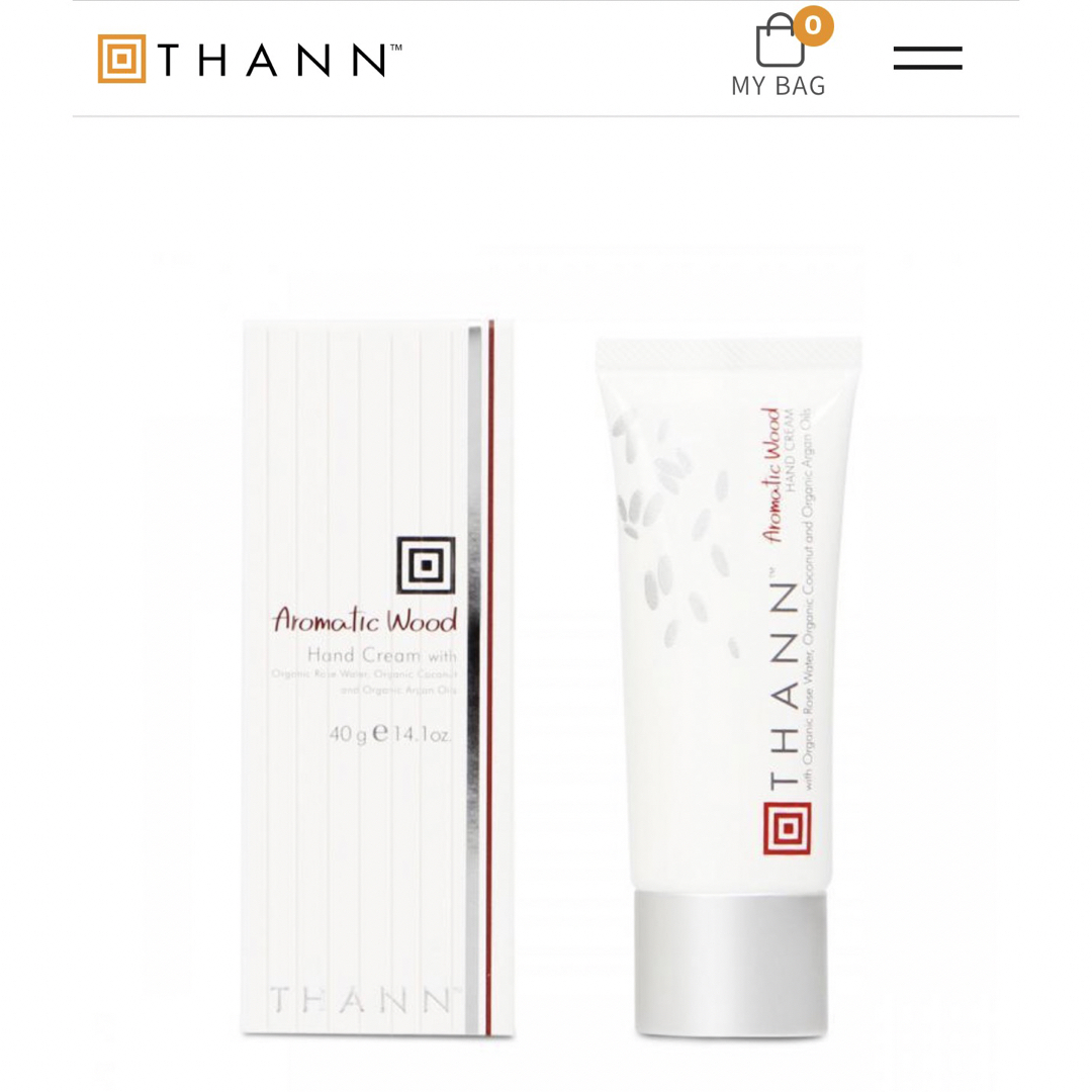 THANN(タン)のTHANNハンドクリームAW コスメ/美容のボディケア(ハンドクリーム)の商品写真