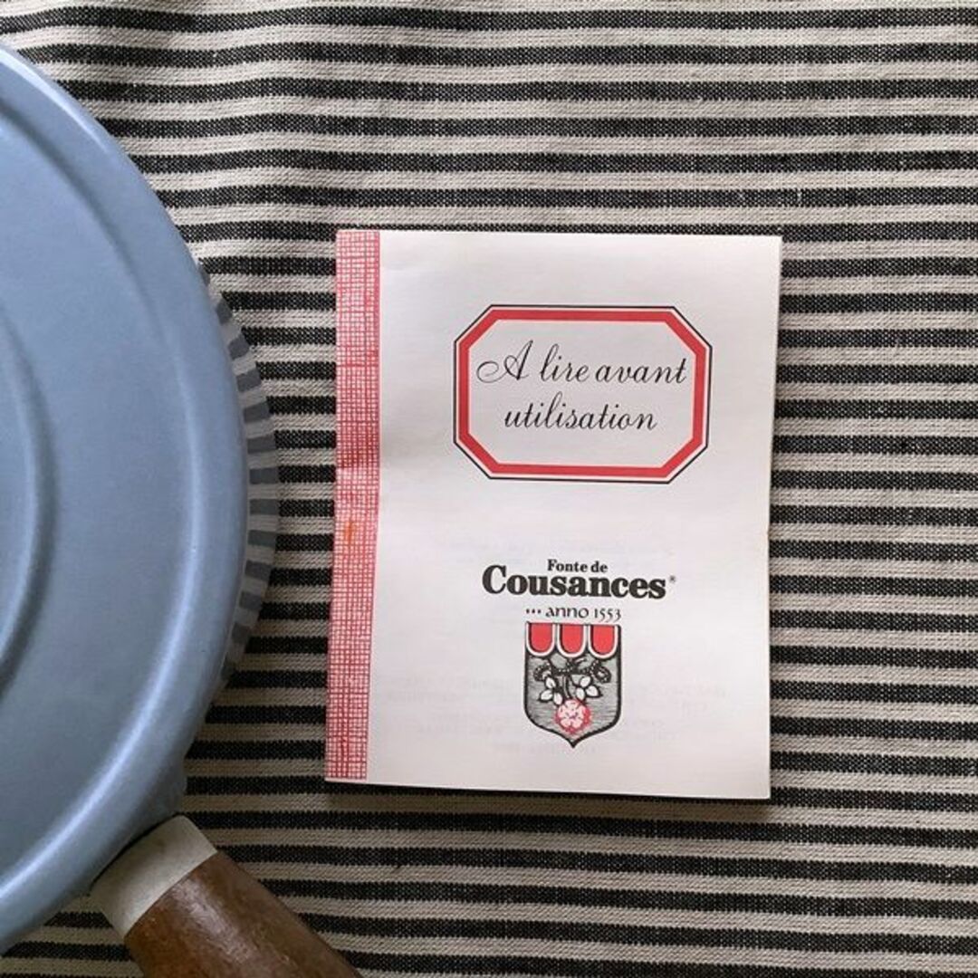 LE CREUSET - 【デッドストック】クーザンス 木柄のソーシエール LE CREUSET - 【デッドストック】クーザンス 木柄のソーシエール