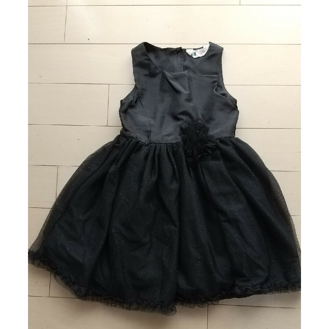 フォーマル ドレス 子供 110 H&M 結婚式 発表会 キッズ/ベビー/マタニティのキッズ服女の子用(90cm~)(ドレス/フォーマル)の商品写真