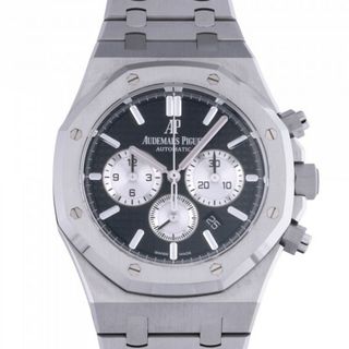 オーデマ・ピゲ AUDEMARS PIGUET ロイヤルオーク クロノグラフ 26331ST.OO.1220ST.02 ブラック/シルバー文字盤 中古 腕時計 メンズ(腕時計(アナログ))