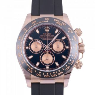 ロレックス ROLEX デイトナ 116515LN ブラック/ピンク文字盤 中古 腕時計 メンズ(腕時計(アナログ))