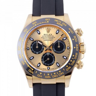 ロレックス ROLEX デイトナ 116518LN シャンパン/ブラック文字盤 中古 腕時計 メンズ(腕時計(アナログ))
