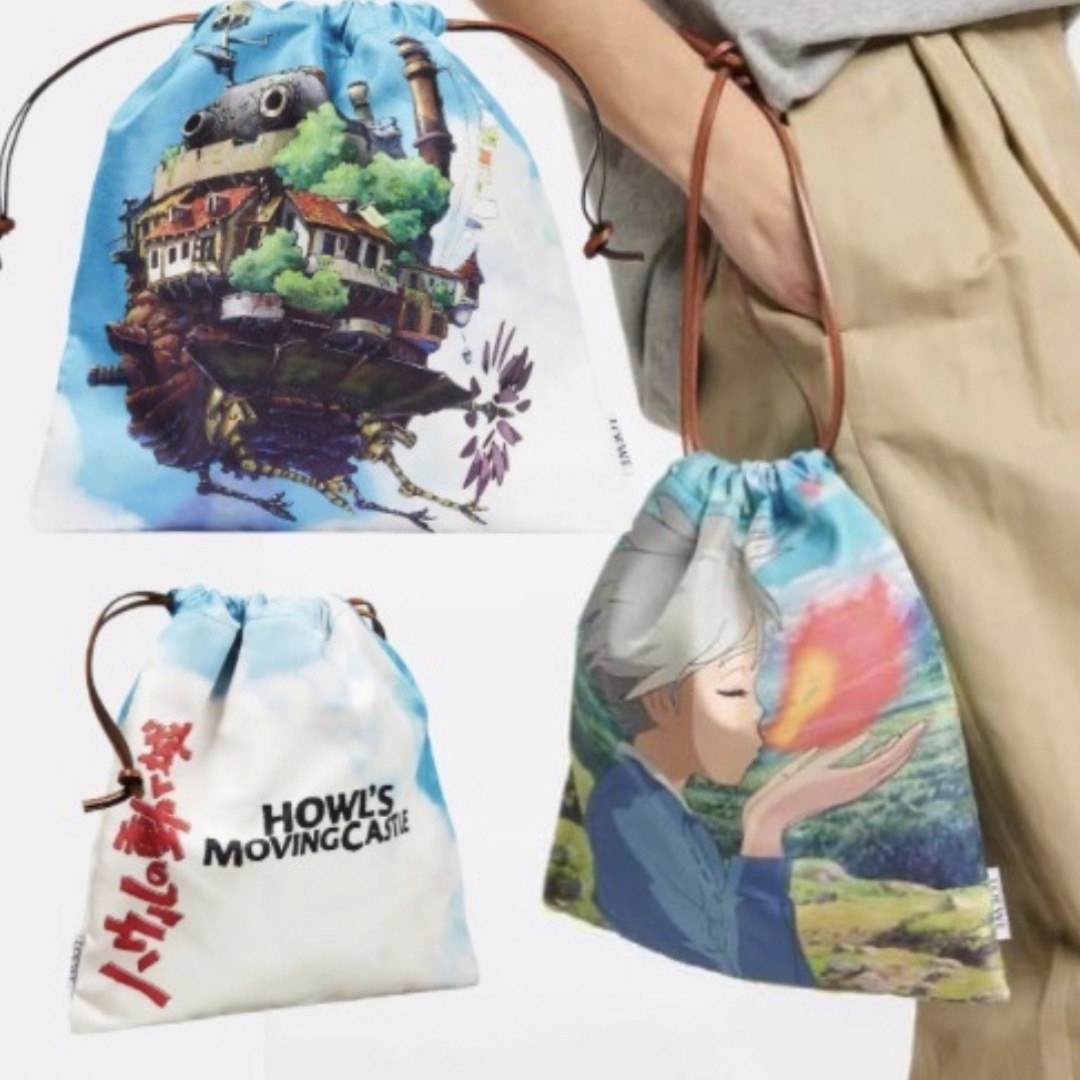 ロエベ ハウルの動く城 ドローストリングポーチ 限定品 - 通販 - hydro