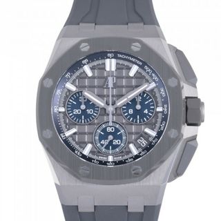 オーデマ・ピゲ AUDEMARS PIGUET ロイヤルオーク オフショア クロノグラフ 26420IO.OO.A009CA.01 グレー/ブルー文字盤 中古 腕時計 メンズ(腕時計(アナログ))