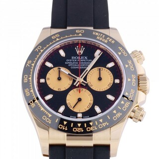 ロレックス ROLEX デイトナ 116518LN ブラック/シャンパン文字盤 中古 腕時計 メンズ(腕時計(アナログ))