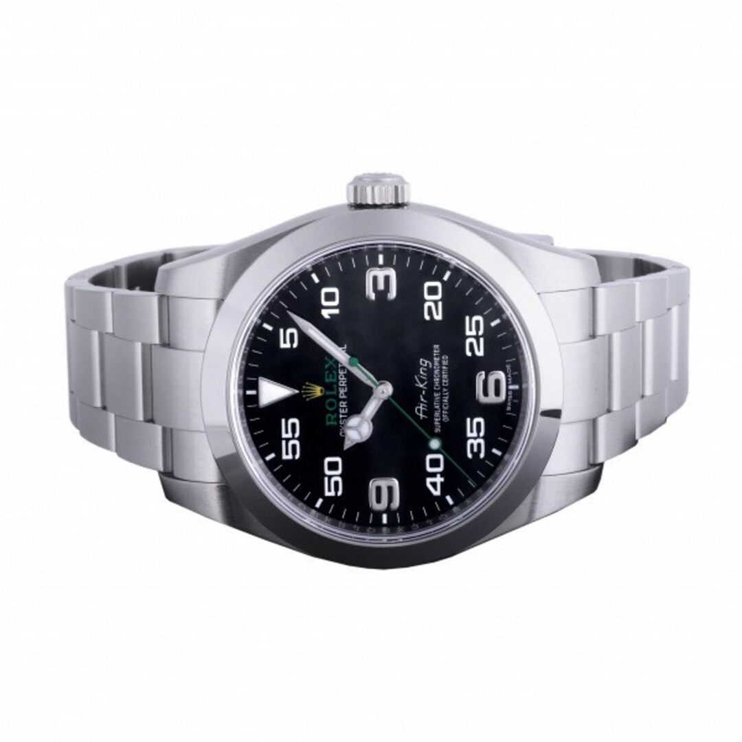 ロレックス ROLEX エアキング 116900 ブラック文字盤 中古 腕時計 メンズ メンズの時計(腕時計(アナログ))の商品写真
