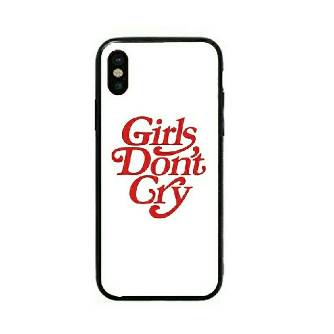 Girls Don't Cry(ガールズドントクライ)のガールズドントクライ　ガラスケース　iPhoneケース　 スマホ/家電/カメラのスマホアクセサリー(iPhoneケース)の商品写真