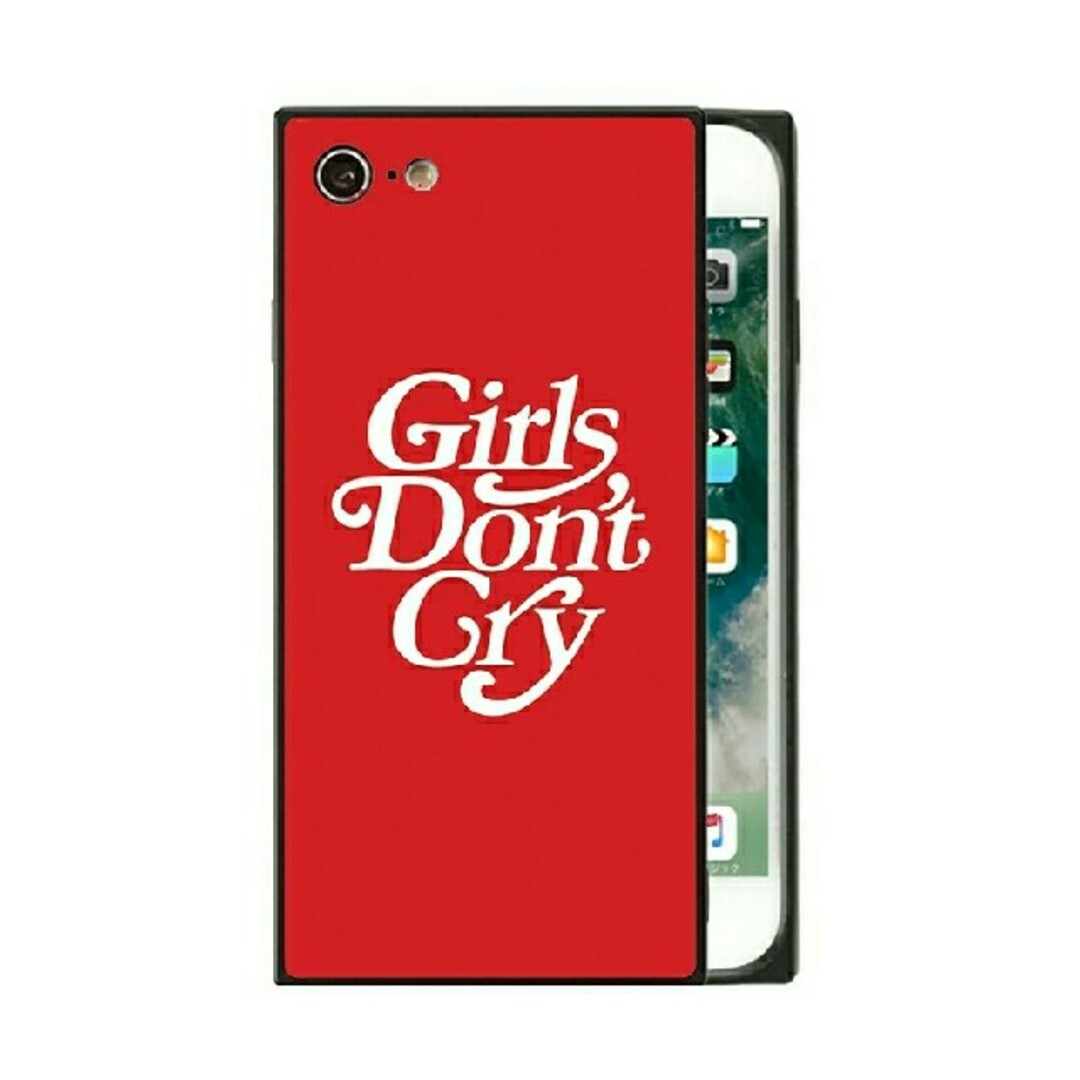 Girls Don't Cry(ガールズドントクライ)のガールズドントクライ　ガラスケース　iPhoneケース　 スマホ/家電/カメラのスマホアクセサリー(iPhoneケース)の商品写真