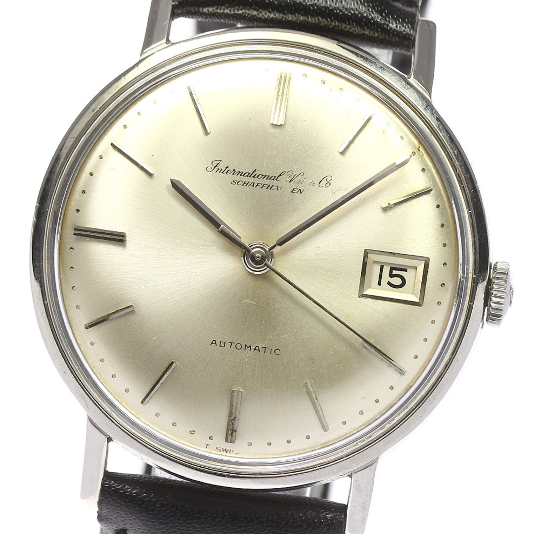 IWC(インターナショナルウォッチカンパニー)のIWC IWC SCHAFFHAUSEN Ref.2186180 デイト Cal.8541 自動巻き メンズ _751543【ev20】 メンズの時計(腕時計(アナログ))の商品写真