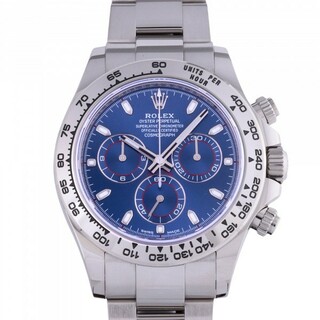 ロレックス ROLEX デイトナ 116509 ブルー文字盤 中古 腕時計 メンズ(腕時計(アナログ))