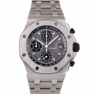 オーデマ・ピゲ AUDEMARS PIGUET ロイヤルオーク オフショア ブティック限定 26238TI.OO.2000TI.01 グレー/ブラック文字盤 中古 腕時計 メンズ(腕時計(アナログ))