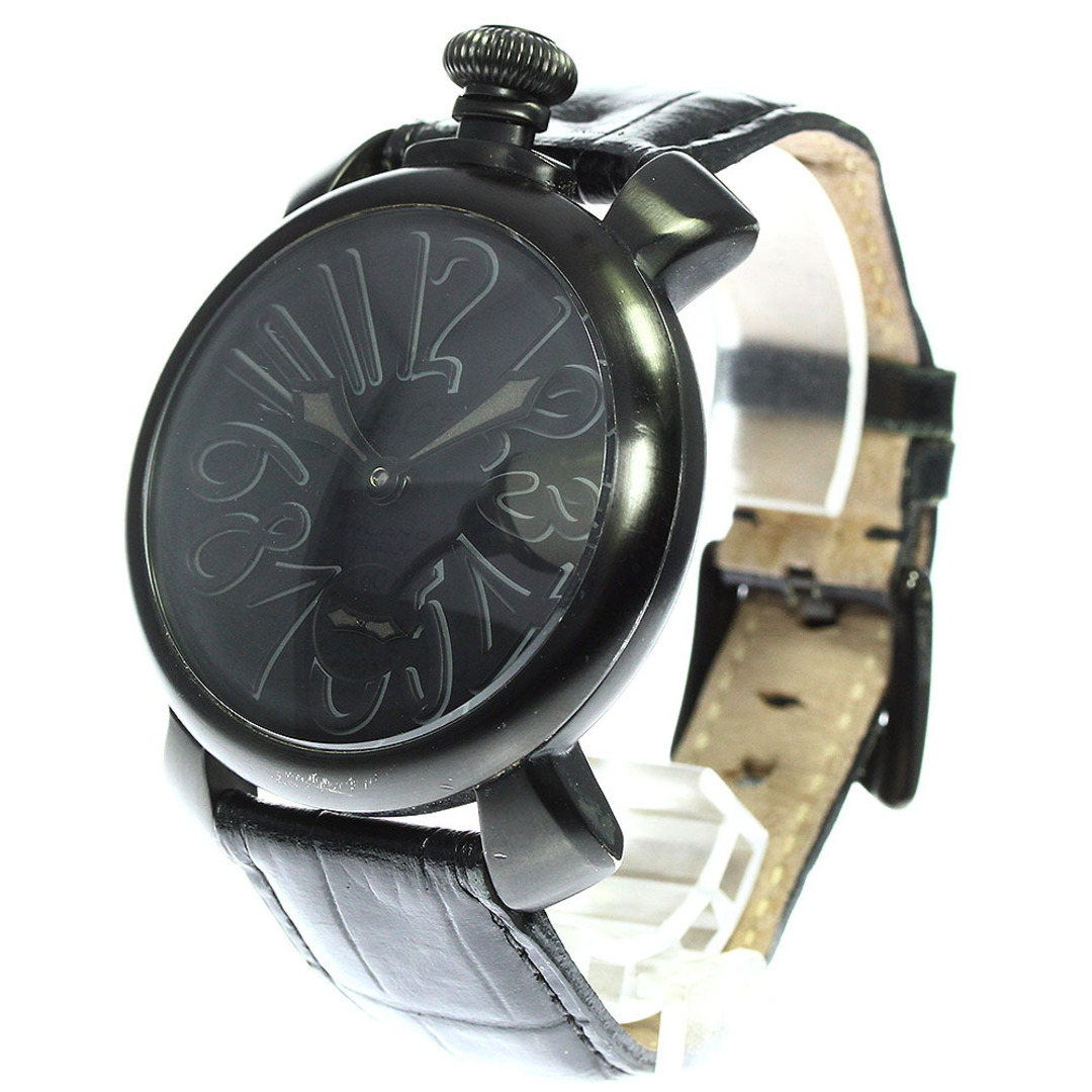 ガガミラノ GaGa MILANO 5012.02S マヌアーレ48 手巻き メンズ _754206