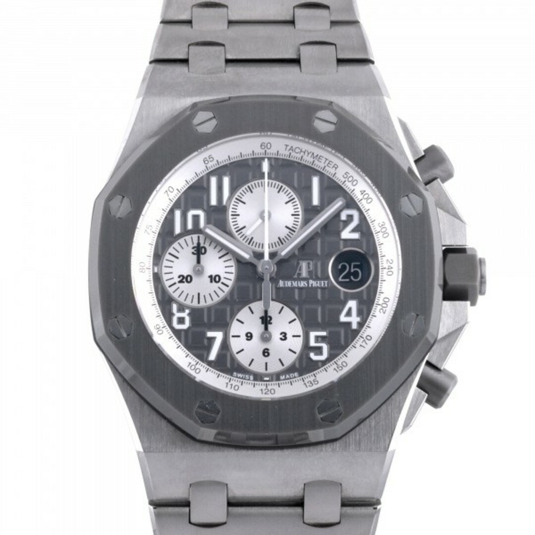 オーデマ・ピゲ AUDEMARS PIGUET ロイヤルオークオフショア クロノグラフ 26470IO.OO.A006CA.01 グレー文字盤 中古 腕時計 メンズ メンズの時計(腕時計(アナログ))の商品写真