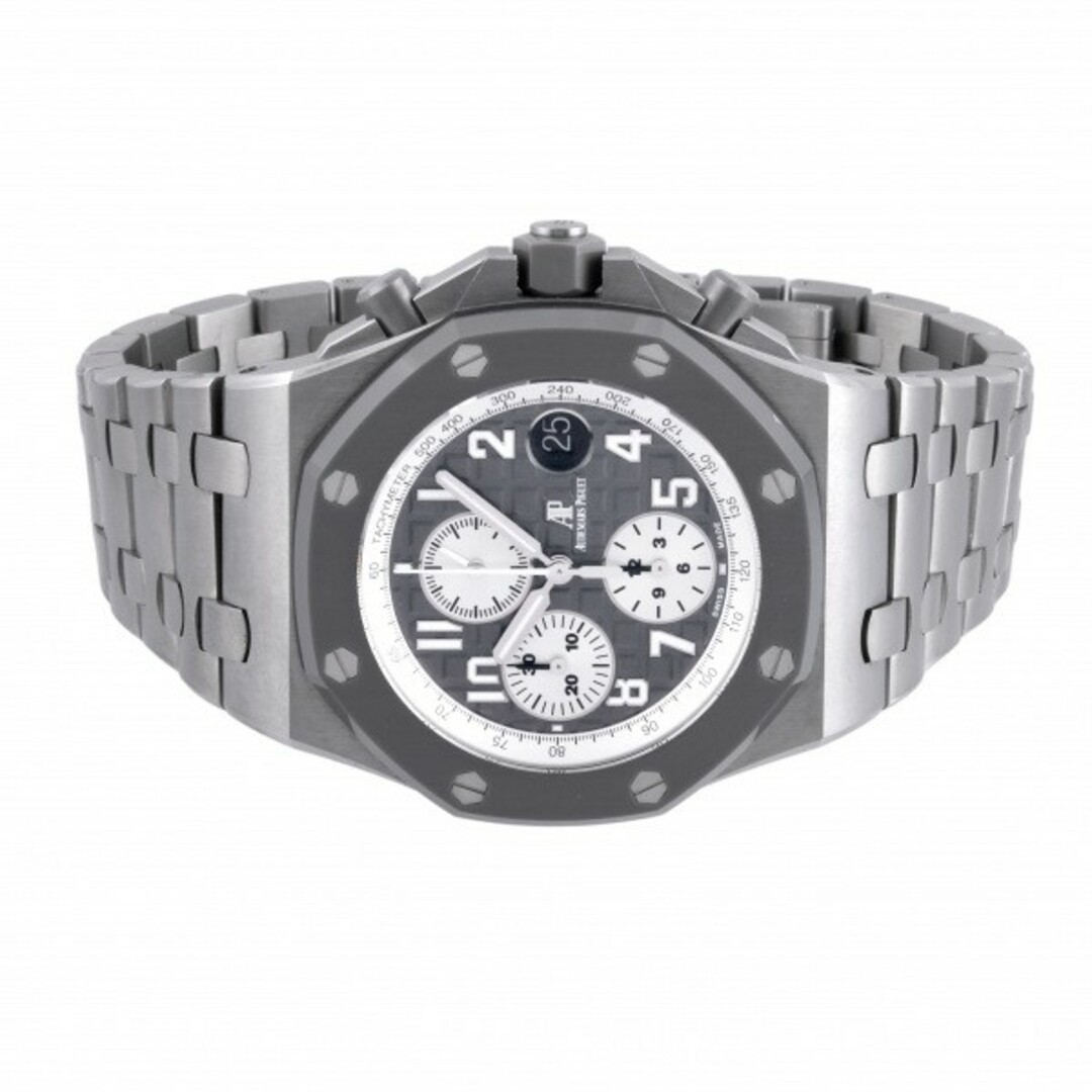 オーデマ・ピゲ AUDEMARS PIGUET ロイヤルオークオフショア クロノグラフ 26470IO.OO.A006CA.01 グレー文字盤 中古 腕時計 メンズ メンズの時計(腕時計(アナログ))の商品写真