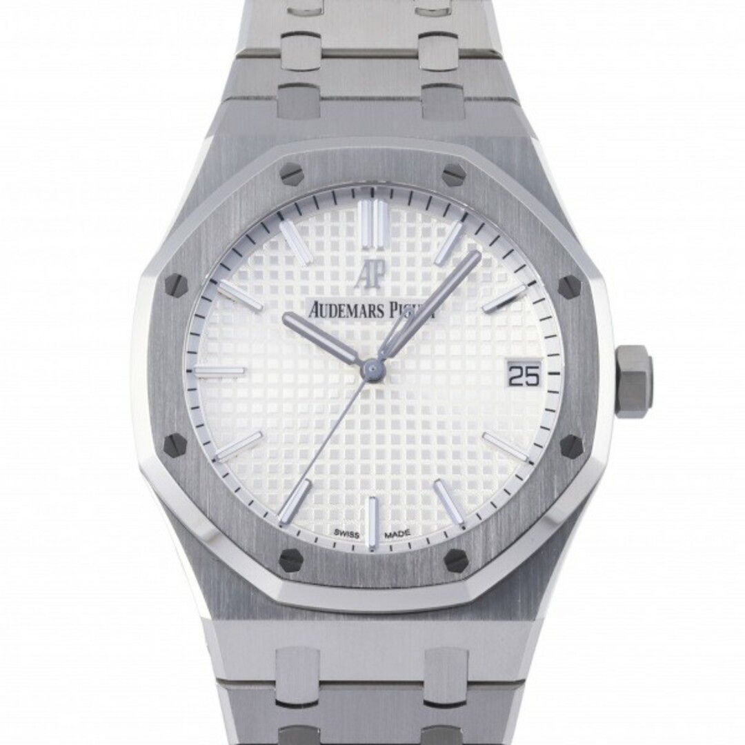 オーデマ・ピゲ AUDEMARS PIGUET ロイヤルオーク 15500ST.OO.1220ST.04 シルバー文字盤 中古 腕時計 メンズ メンズの時計(腕時計(アナログ))の商品写真