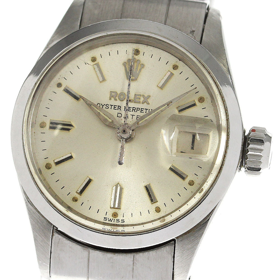 訳あり ロレックス ROLEX Ref.6516 オイスター パーペチュアル デイト cal.1130 自動巻き レディース _745696