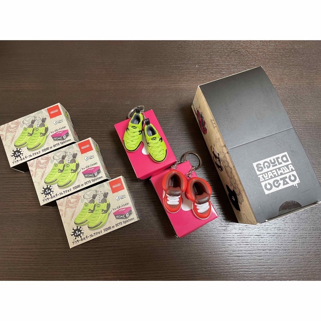 スプラトゥーン クツキーホルダーコレクション コンプリートBOX 全５種-