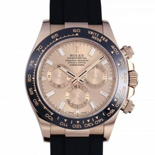 ロレックス ROLEX デイトナ 116515LNA ピンク文字盤 中古 腕時計 メンズ(腕時計(アナログ))