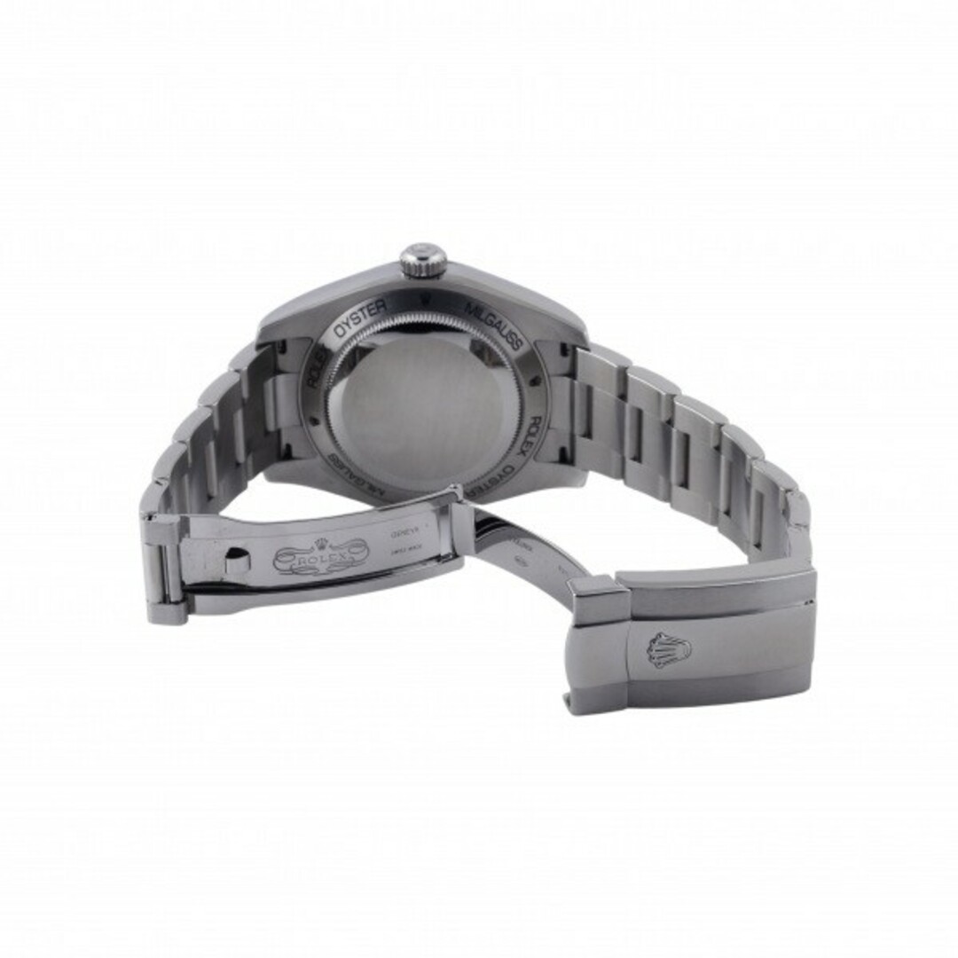 ロレックス ROLEX ミルガウス 116400 ブラック文字盤 中古 腕時計 メンズ メンズの時計(腕時計(アナログ))の商品写真