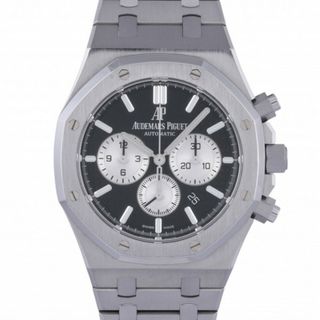 オーデマ・ピゲ AUDEMARS PIGUET ロイヤルオーク クロノグラフ 26331ST.OO.1220ST.02 ブラック/シルバー文字盤 中古 腕時計 メンズ(腕時計(アナログ))