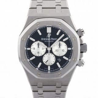 オーデマ・ピゲ AUDEMARS PIGUET ロイヤルオーク クロノグラフ 26331ST.OO.1220ST.02 ブラック文字盤 中古 腕時計 メンズ(腕時計(アナログ))