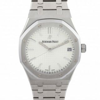 オーデマ・ピゲ AUDEMARS PIGUET ロイヤルオーク オートマティック 15500ST.OO.1220ST.04 シルバー文字盤 中古 腕時計 メンズ(腕時計(アナログ))