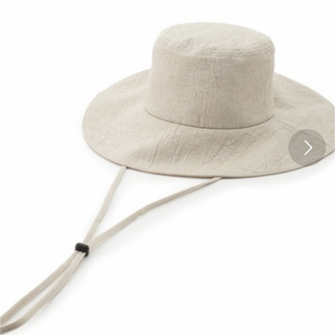 emmi atelier(エミアトリエ)のemmi バケットハット　リネン レディースの帽子(ハット)の商品写真