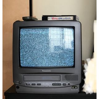 パナソニック(Panasonic)の◇美品◇パナソニック テレビデオ 14インチ 1台 ブラウン管(おまけ付き)(テレビ)