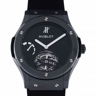 ウブロ HUBLOT クラシックフュージョン YOSHIDAスペシャルモデル 限定18本 505.CM.1470.RX.MYOS ブラック文字盤 中古 腕時計 メンズ(腕時計(アナログ))