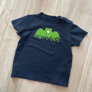 モンベル(mont bell)のmont-bell ベビーTシャツ くまうんてん ネイビー 80(Ｔシャツ)