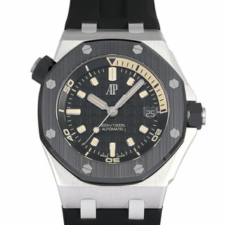 オーデマ・ピゲ AUDEMARS PIGUET ロイヤルオーク オフショア ダイバー 世界限定300本 15720CN.OO.A002CA.01 ブラック文字盤 中古 腕時計 メンズ(腕時計(アナログ))