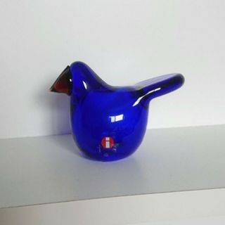 イッタラ(iittala)のイッタラ シエッポ コバフトブルー×ブラウン(ガラス)