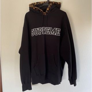 シュプリーム(Supreme)のシュプリーム　レオパード　フーディ(パーカー)