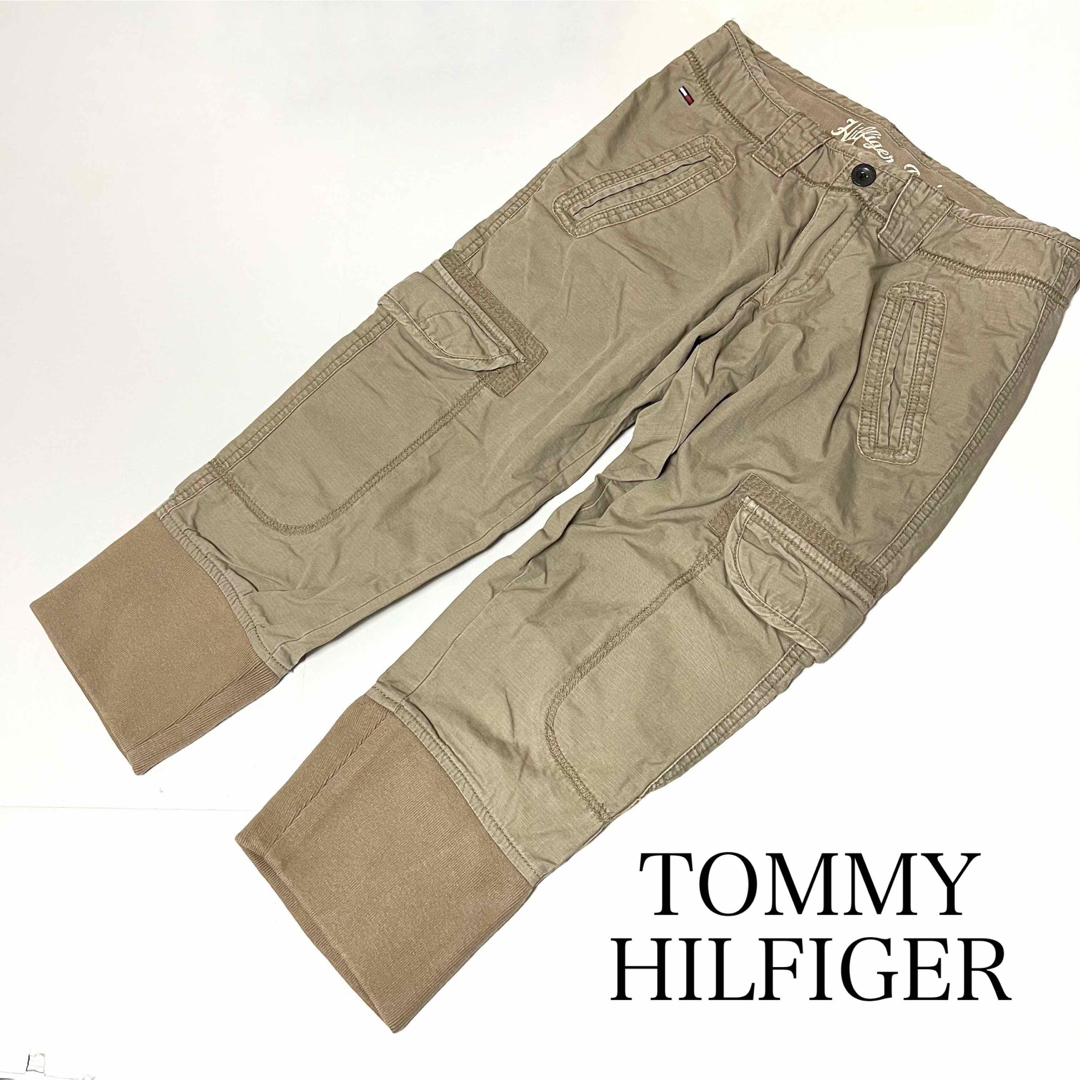 TOMMY HILFIGER(トミーヒルフィガー)のトミーヒルフィガー　クロップドパンツ レディースのパンツ(クロップドパンツ)の商品写真