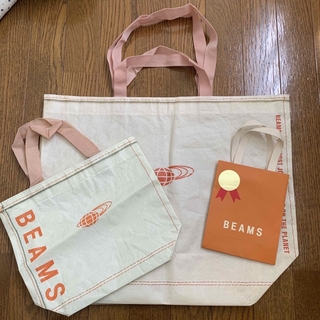 ビームス(BEAMS)の【BEAMS】ショッパー2袋　ギフト用ミニ紙袋1袋　セット(ショップ袋)