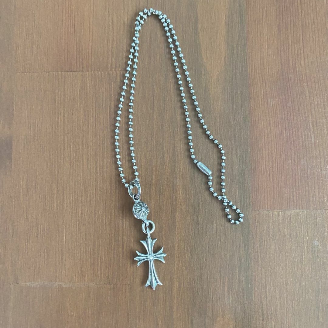 クロムハーツ ワンボールタイニー 1ボールTINY CHクロス ネックレス クロムハーツ ワンボールタイニー 1ボールTINY CHクロス ネックレス