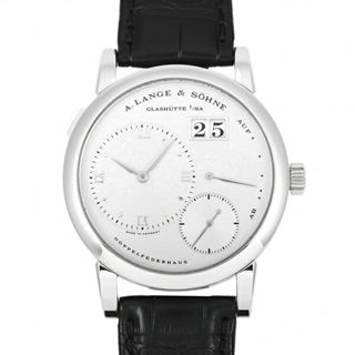 ランゲ&ゾーネ A.LANGE & SOHNE ランゲ1 101.025 シルバー文字盤 中古 腕時計 メンズ(腕時計(アナログ))