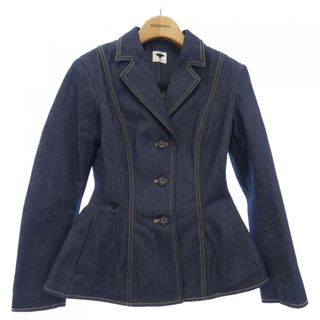 ディオール(Christian Dior) ネイビー テーラードジャケット