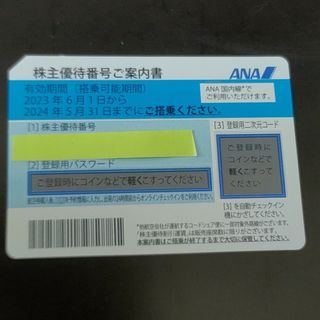 エーエヌエー(ゼンニッポンクウユ)(ANA(全日本空輸))のANA株主優待券(航空券)