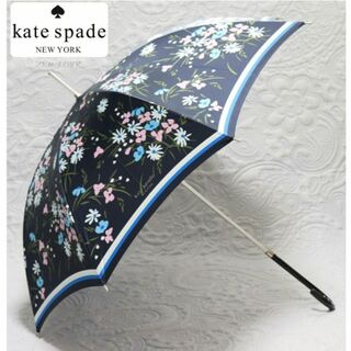 ケイトスペードニューヨーク(kate spade new york)の新品タグ付き【ケイトスペード】長傘 レトロお花柄 こだわり新潟製造 雨傘(傘)