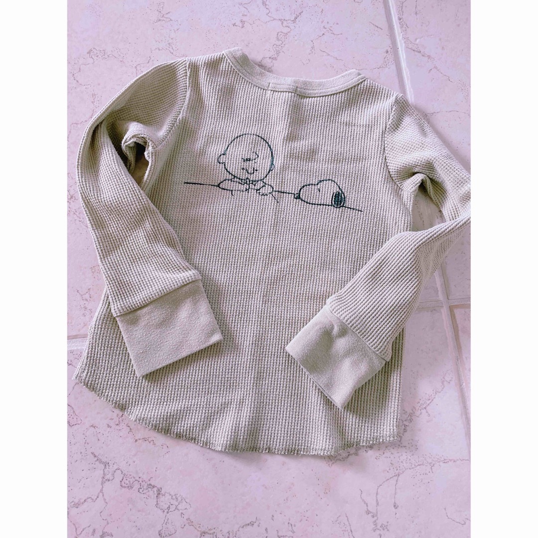 apres les cours(アプレレクール)のaprèsles cours ワッフルトップス　110 キッズ/ベビー/マタニティのキッズ服男の子用(90cm~)(Tシャツ/カットソー)の商品写真
