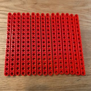 レゴ(Lego)の【LEGO】レゴパーツ　テクニック リフトアーム 1 x 15 Red(積み木/ブロック)